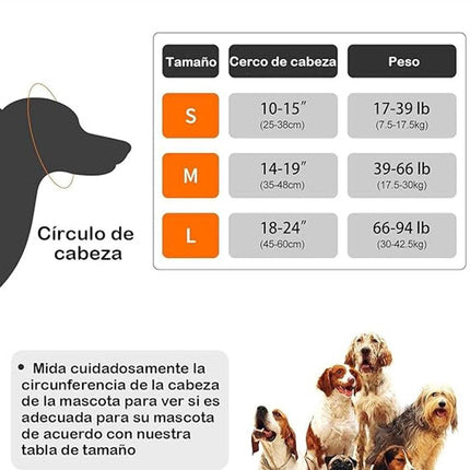 Dog Earmuffs - Noise-Reducing Earmuffs - Comfortable Headband - Shock Resistant - Lightning Protection - Waterproof - M.