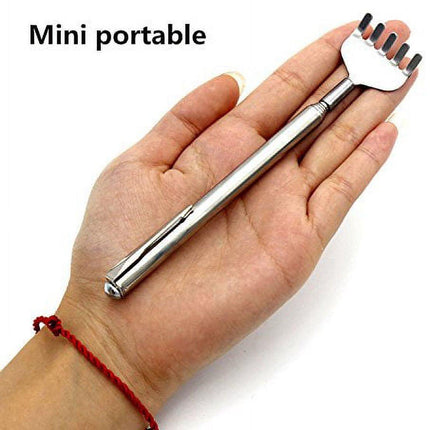 Professional Retractable Back Massager - Stainless Steel - Itch Reliever - Retractable - Body Massager.