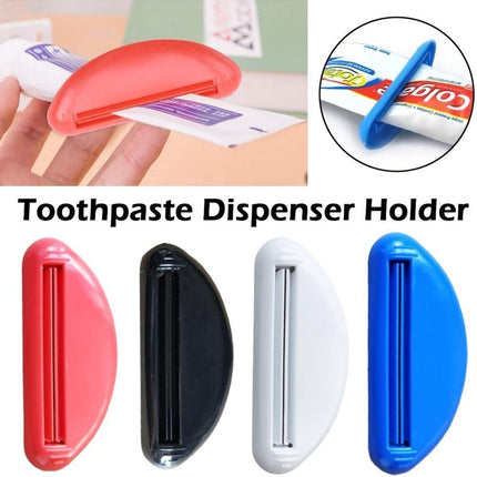 4-pack - Toothpaste tube squeezer - Dispenser - Toothpaste roller holder - Essential gadget for lazy people.