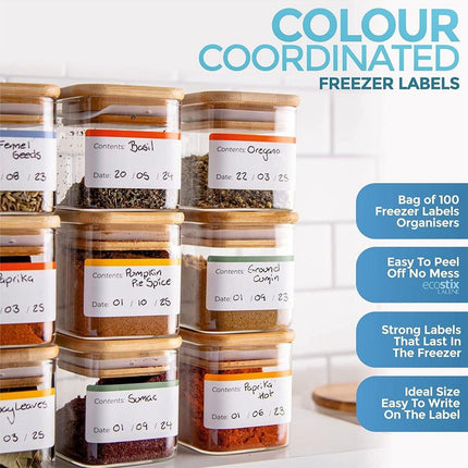 Frozen Food Labels - Writable Frozen Food Labels - Best Before Date Labels - Food Labels - Date Labels - 30 Images.