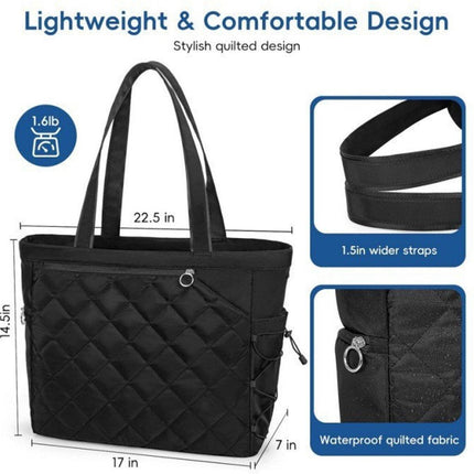 Backpack - Tennis Bag - Handbag - Sports Bag - Waterproof Racket Bag - Suitable for multiple rackets with shoe compartment - Beige.