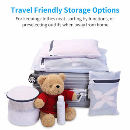 Laundry Bags - Two Sizes - Pack of 6.