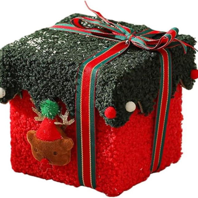 Gift Boxes - Packaging Boxes - Gift Boxes with Lids - Gift Boxes with Colorful Ribbons - Velvet Gift Boxes - Gift Boxes for Storage - Empty Gift Boxes - Home Decoration (Style A).