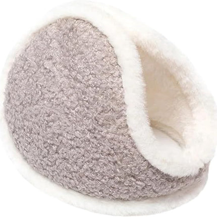 Earmuffs - Windproof and warm earmuffs - Extra thick earmuffs - Winter outdoor essentials (Gray).