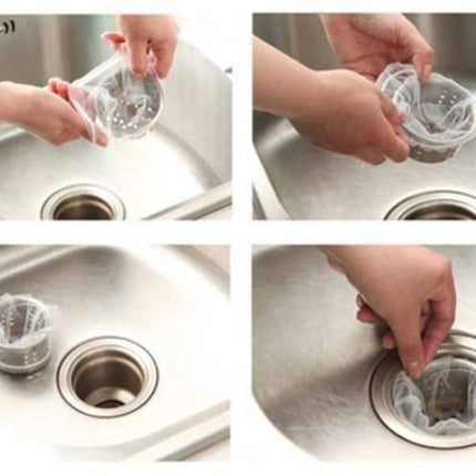 Drain and sink filter bags - Filter bags/filters - 100 pieces.