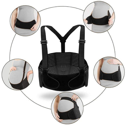 Abdominal Brace - Pregnancy - Black L.
