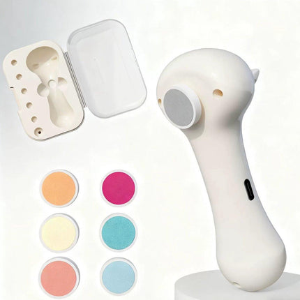 Electric Pet Nail File - Quiet & Safe Nail Trimmer for Dogs and Cats - Ergonomic Design - Safe Nail Filing - Compact and Easy to Use.