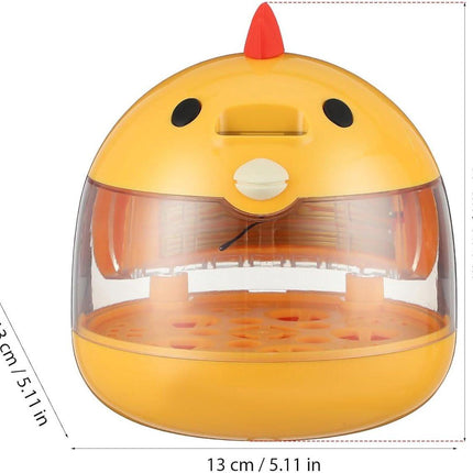 Incubator - Egg incubator | Incubator with a capacity of 4 eggs - with automatic temperature and humidity control - suitable for hatching eggs of chickens, ducks, geese, quails, parrots and other poultry.