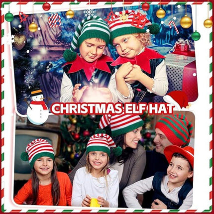 Hats - 6 pieces - Santa hats - Three styles of Santa hats - One size - Unisex - Christmas accessories/decorations.