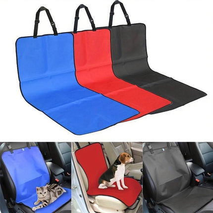 Pet Car Seat Covers - Pack of 2 - Pet Travel Mats - Mud-Proof Pet Car Seat Covers - Car Interior Protectors - Waterproof and Scratch-Resistant - Suitable for Cars and Trucks.