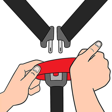 Car Seat Buckle Release Tool - Easily releases child seat buckles - Simple tool for parents, grandparents, and older children.