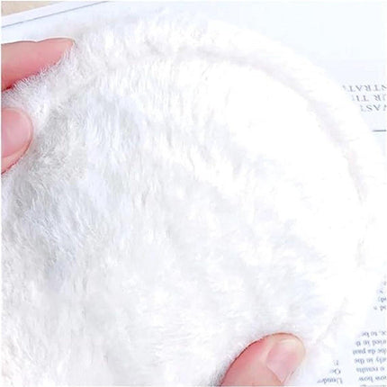 Earmuffs - Windproof and warm earmuffs - Extra thick earmuffs - Winter outdoor essentials (Beige).