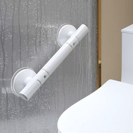 Shower Handle with Suction Cup Bathroom - Suitable for shower and toilet - Moisture-resistant - Non-slip - Safety handle - Removable - Wall bracket - Handle for the elderly and children - 35 CM.