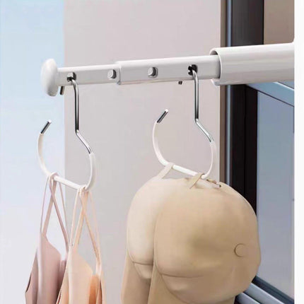 10-pack - Non-slip - Space-saving - Storage rack - Wardrobe belt/scarf hooks - Suitable for displaying hats, vests, ties, shawls (white).