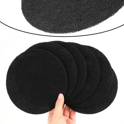 Kitchen Compost Bin Filters - 6-Pack Replacement Countertop Compost Bin Filters - Round 6.7 Inches.