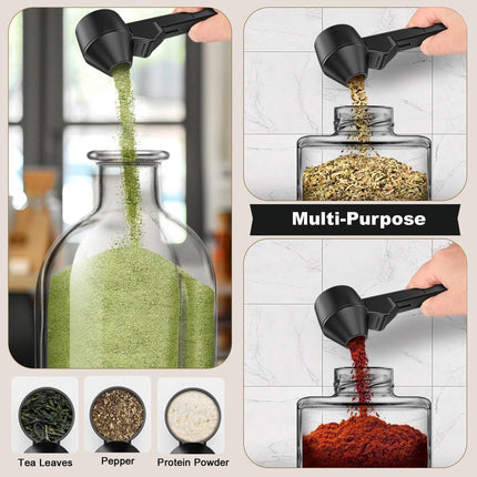 Coffee Scoop – Measuring Spoon – Coffee Accessories – Coffee Measuring Spoon | A Spoon with a Funnel – Scoops – Coffee Scoop.