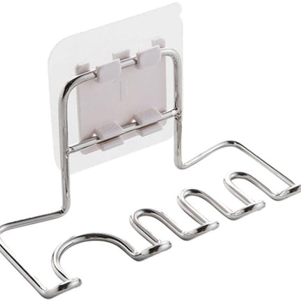 Bathroom storage rack - Wall-mounted toothbrush holder - Hanging bathroom storage rack.