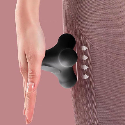 Massage Balls - 1 item - Shiatsu massage device - Massage balls with relief points - Trigger point exercise balls - Exercise ball - Massages shoulder, neck, waist and hand muscles (Gray).