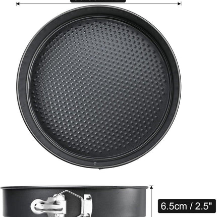 Nonstick Cheesecake Pan - Removable Bottom, Large Cake Pan - Great for Christmas and Birthdays - 12 Inches.