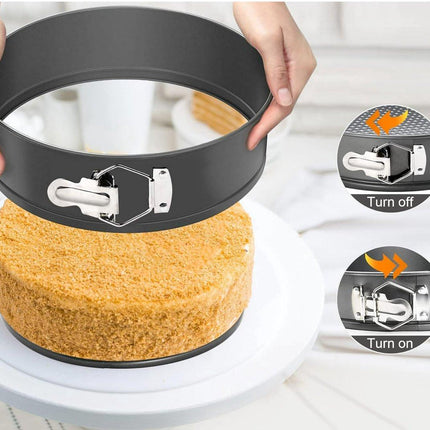 Nonstick Cheesecake Pan - Removable Bottom, Large Cake Pan - Great for Christmas and Birthdays - 12 Inches.