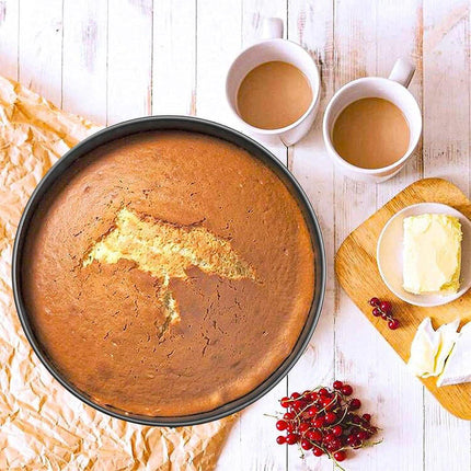 Nonstick Cheesecake Pan - Removable Bottom, Large Cake Pan - Great for Christmas and Birthdays - 12 Inches.