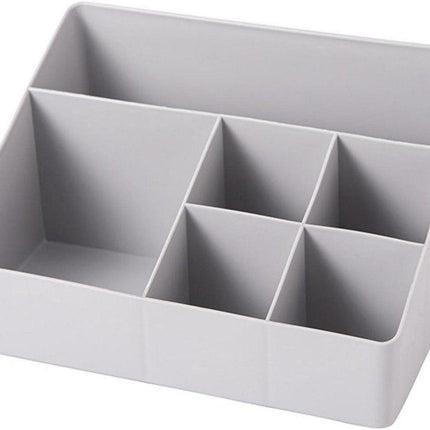 Makeup Storage Box - Thick Square Makeup Box with Multiple Grids - Multifunctional Storage Box for Office - Cosmetics Storage Box.