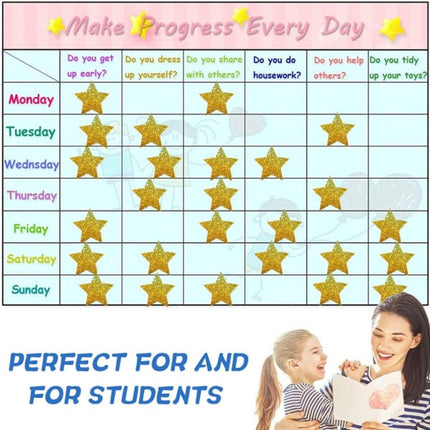 Stickers - 500 sheets - Sealing stickers - Gift stickers - Children's stickers - Stickers for adults - Reward stickers for children - 1 roll - Star stickers - Suitable for packaging.