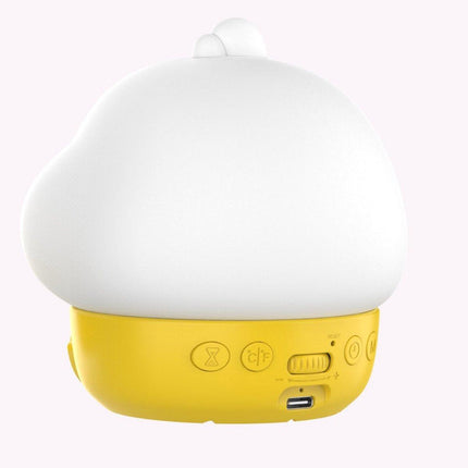 Night Light for Kids - Duck-Shaped Night Light - Temperature Display - RGB Color Change - Wake-Up Timer - Bedroom Desk Lamp - Silicone Baby Night Light.