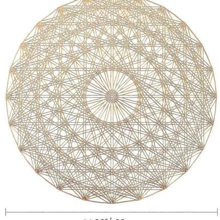 Restaurant placemats - round - 6-pack.