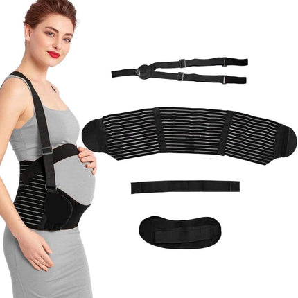Belly Support - Pregnancy - Black XL.
