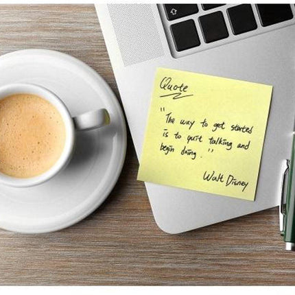 Colorful Sticky Notes - Self-Adhesive Notepads - Student Notebooks - Tear-Off - 4 Packs, 100 Sheets.