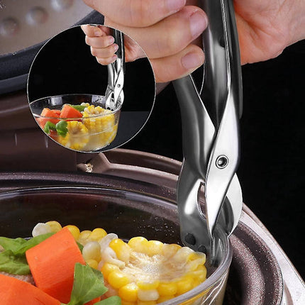 Anti-burn clip - two-piece plate clip - insulation material for the air fryer handle.