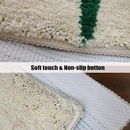 Non-slip bath mat - Indoor/outdoor living room - kitchen - bedroom non-slip - bath mat - soft and absorbent bath mat (40*60cm).