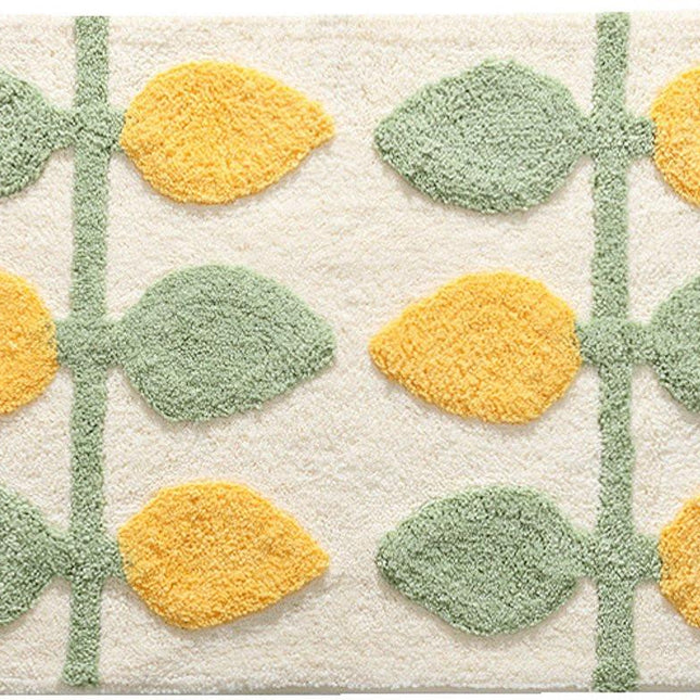 Non-slip bath mat - indoor/outdoor living room, kitchen, bedroom Non-slip bath mat - soft and absorbent bath mat (40*60cm).