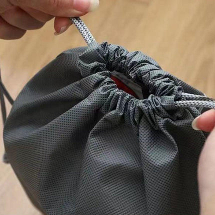 Shoe Bags - 5 Pieces - Shoe Bag - Travel and Storage Bag - Water-Repellent - Travel Organizer - Gray (36*26.5 cm).