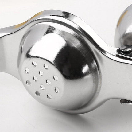 Lemon Juicer - Stainless Steel - Manual Orange Juicer (Silver).