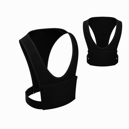 Sport Running Vest - Phone Holder Vest Chest Support - Training and Fitness Equipment - (Black).