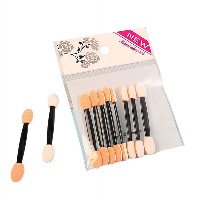 Eyeshadow Brushes - Eyeshadow Applicators - Eyeshadow Sponges - 50 pieces.