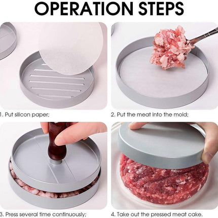 Patty Mold - Hamburger Patty Maker - Patty Press - Rice Ball Mold (one).