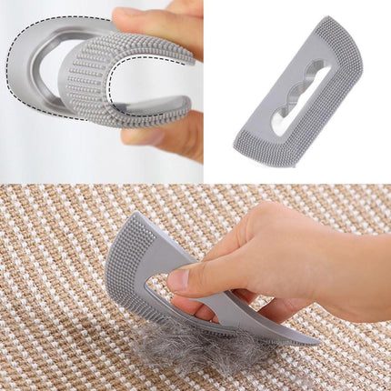 Deshedding Brush - Cat Brush - Cat Comb - Brush Against Cat Hair - Anti-Shedding - Coat Care - Gray.
