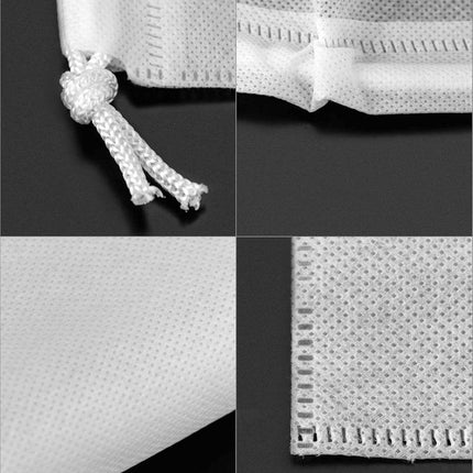 Drawstring Dust Cover - 6-Piece Breathable Non-Woven Large Size Storage Bag - For Handbags, Tote Bags & Shoes - 50x40cm.