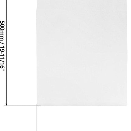 Drawstring Dust Cover - 6-Piece Breathable Non-Woven Large Size Storage Bag - For Handbags, Tote Bags & Shoes - 50x40cm.