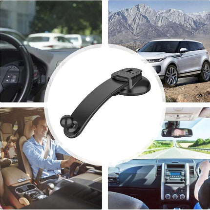 Phone Holder - Universal Base - 360° Rotatable Car Phone Holder - Suitable for cars, trucks, vehicles, windshields and mobile navigation systems..