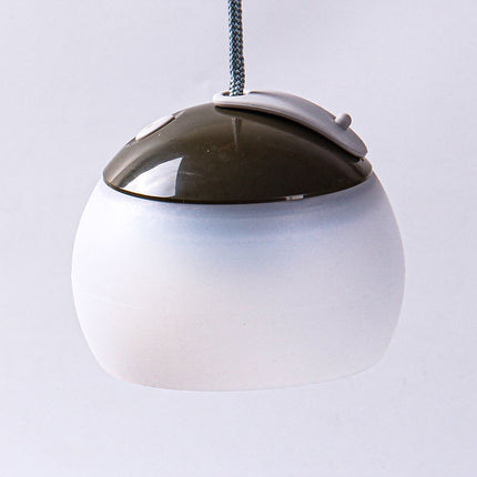 Night Light - Outdoor Camping Lamp - Atmospheric Decorative Lighting - Round Camping Lamp - 3 Brightness Levels - Hook Mount - Suitable for emergencies, tents, fishing, and other occasions. (Green).
