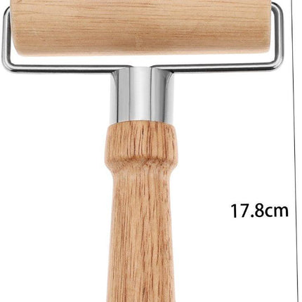 Dough Rolling Machine - Double-Sided Wooden Dough Rolling Machine - Three-Piece Set - Hand Baking Utensils - Smooth Non-Stick Coating - Suitable for Baking Dough, Fudge, Pizza, Cookies, Bread.