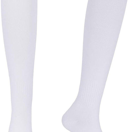Socks - Sports Socks - Anti-Slip Thickened - Football Socks - Training Socks - Breathable and Sweat-Wicking Socks - White - Sizes 37-44.