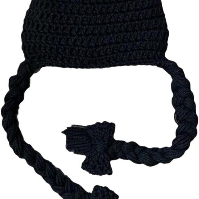 Knitted Hats - Knitted Baby Hats - Cute Long Knitted Hats - Cute Photo Accessories - Winter Baby Headbands - Cute Hats Suitable for Newborns and Babies from 0-6 Months.