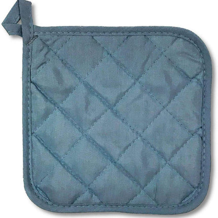 Placemat - Set of 5 Insulation Mats for the Kitchen - Heat Resistant Insulation Mats - Large Coasters for Daily Cooking and Baking (Dimensions: 6.5 x 6.5 Inches, Color: Blue).