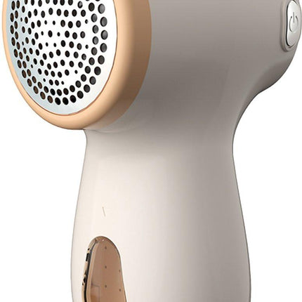 Rechargeable Lint Remover with Display - Lint Remover - Suction and Shave Function - Lint Remover - Type-C Charging - 3 Working Modes & 6-Blade System - Beige.