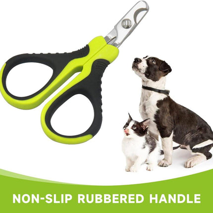 Pet Nail Clippers - Professional Pet Nail Clippers - Scissors - Stainless Steel - Cat Nail Clippers - Suitable for Small Dogs, Puppies, and Cats.